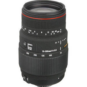 70-300mm f/4-5.6 APO DG Macro Lens for Nikon AF-D