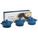 Stoneware Mini Cocotte Gift Set Marseille