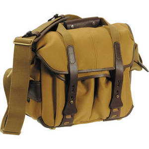 207 Camera Bag (Khaki with Chocolate Leather)