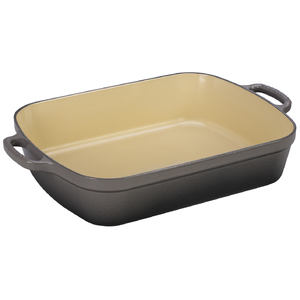 Signature 5.25 Qt. Enameled Cast-Iron Roaster Oyster