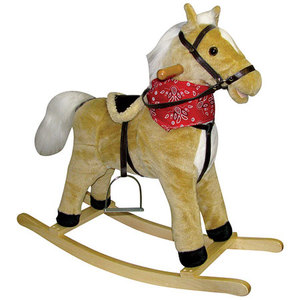 Blonde Horse Rocking Horse