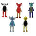 Brainstorm Products 41001 Wa2C Glass Figurines
