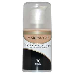 Max Factor Colour Adapt Skin Tone Adapting Makeup - # 70 Natural by for Women - 34 ml Make Up