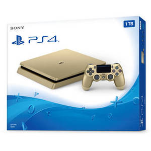 PlayStation 4 Slim Gaming Console (Gold)