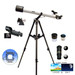 Cassini 800MM X 72MM Astronomical/Terrestrial 7 Piece Telescope Kit
