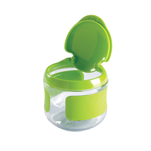 Tot Flip-Top Snack Cup Green