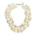 Lita Sterling Silver White Shell Necklace