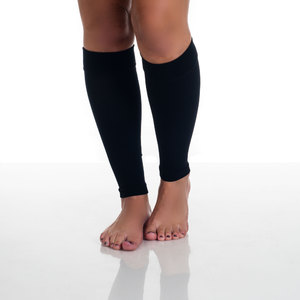 Remedy Calf Compression Running Sleeve Socks - Large/Black