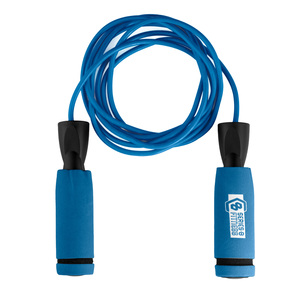Pure Fitness 9 FT Weighted Jump Rope (Blue)