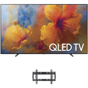 Q9F-Series 65"-Class HDR UHD Smart QLED TV and Tilting Wall Mount Kit