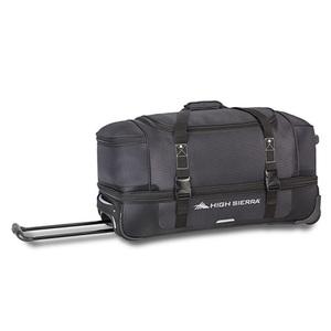 Winslow 28" Wheeled Drop-Bottom Duffel Black/Ash