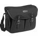 Hadley Shoulder Bag, Large (Black with Black Leather Trim)