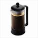 Brazil 8 Cup Coffee Press 34 oz. - Black