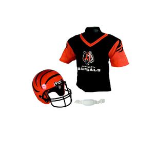 Franklin Sports NFL Cincinnati Bengals Helmet/Jersey Set