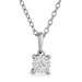 Diamond Solitaire Necklace .10ct