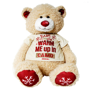 Homefront Girl Baby It's Cold Outside Teddy Bear