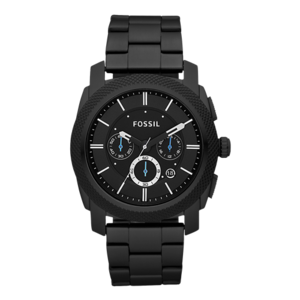 Fossil Machine Men's Black Chronograph Watch