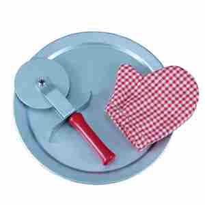 The Queen's Treasures Pizza Pan Set Fits 18" American Girl Doll Accessories for Food.