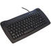 Wired Mini-Trackball Keyboard (Black)