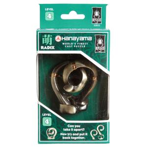 Bepuzzled Hanayama Level 4 Cast Puzzle - Radix