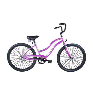 Micargi Purple Touch Beach Cruiser Female Bike