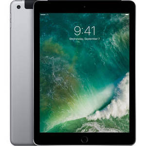 9.7" iPad (2017, 32GB, Wi-Fi + 4G LTE, Space Gray)