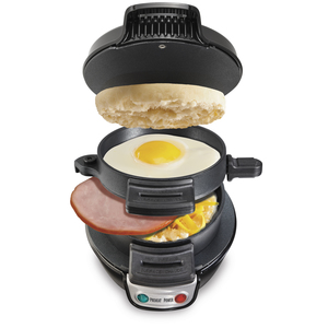 Breakfast Sandwich Maker Black