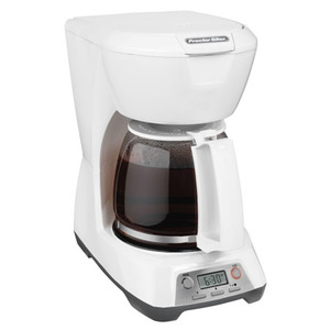 Programmable 12 Cup Coffeemaker White
