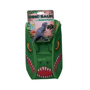 ZipBin 45 Dinosaur Bring Along Backpack w/ 1 Dinosaur Ages 3+ Years