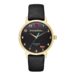 kate spade Metro Black Leather Watch
