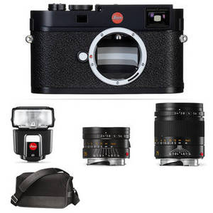 M (Typ 262) Digital Rangefinder Camera with Summarit-M 35mm and 75mm f/2.4 Lenses and SF 40 Flash Bundle