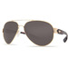 South Point Gold Frame Sunglasses w/ 580P Gray Lens