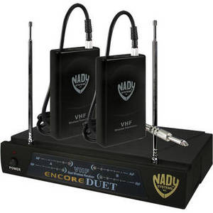 Encore Duet Dual Receiver VHF Wireless Guitar System