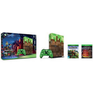 Xbox One S Minecraft Limited Edition Bundle