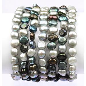 Lita 7pcsSet Freshwater Pearl Stretch Bracelet