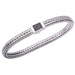Unisex 7.5" Black Sapphire Bracelet