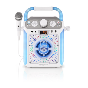 Groove Cube Karaoke Machine White