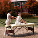 Master Massage 30" Del Ray Professional Portable Massage Table Pacakge Cream