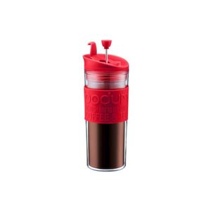 Travel Press Coffee maker 15 oz. -  Red
