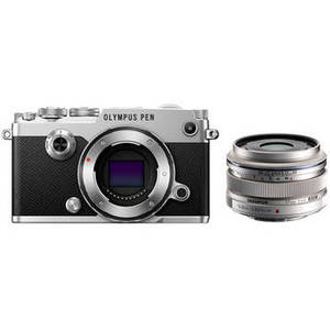 PEN-F Mirrorless Micro Four Thirds Digital Camera with 17mm Lens Kit (Silver)