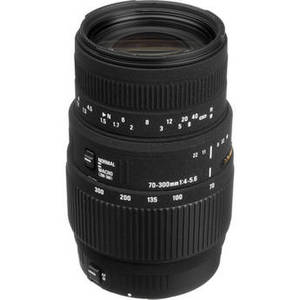 70-300mm f/4-5.6 DG Macro Lens for Canon EOS