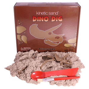 Relevant Play Kinetic Sand Dino Dig Triceratops