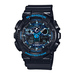 Mens G-Shock Ana-Digi Black Resin Watch Blue Camouflage Dial