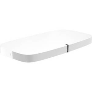 PLAYBASE Wireless Soundbase for Home Theater and Streaming Music (White)