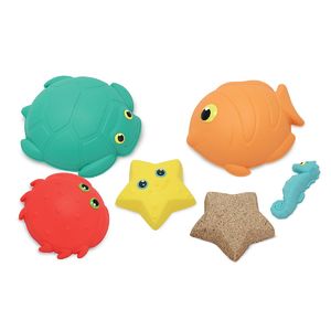 Melissa & Doug Seaside Sidekicks Sand-Molding Set