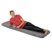 Air Comfort Roll & Go Lightweight Sleeping Pad-Grey
