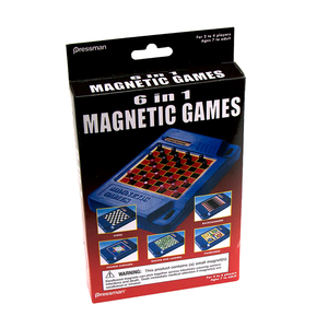 Pressman Toy 6 in 1 Magnetic Games