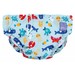 Bambino Mio Reusable Swim Diaper, Deep Sea Blue, Small (0-6 Months)