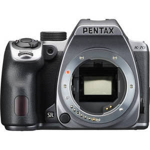 K-70 DSLR Camera (Body Only, Silver)