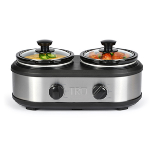 Dual 1.25 Qt Slow Cooker Buffet